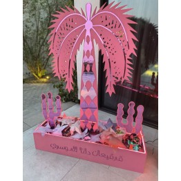 نخلة القرقيعان المضيئة 