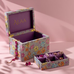 صندوق مجوهرات أوبال من مجموعة كوارتز