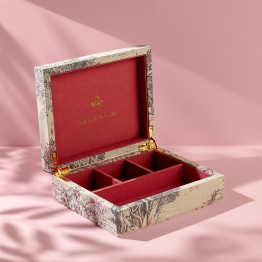 صندوق مجوهرات ميني في تورمالين من مجموعة كوارتز