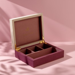 صندوق مجوهرات ميني عقيق من مجموعة كوارتز