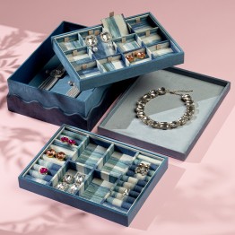 صندوق مجوهرات من مجموعة Curve – Curve Blue